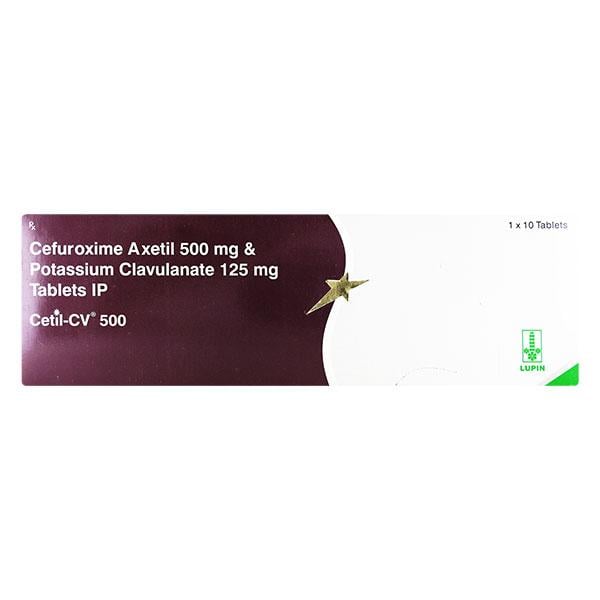 Cetil CV 500mg Tablet 10'S