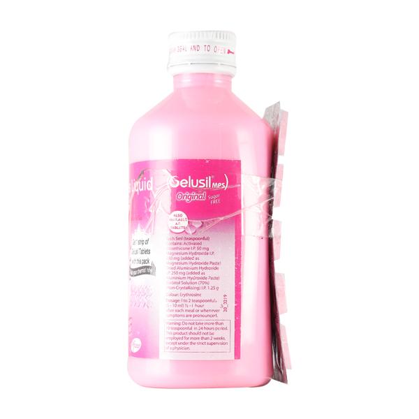 GELUSIL MPS ORIGINAL MINT FLAVOUR SUGAR FREE (1 STRIP FREE) Liquid 200ml