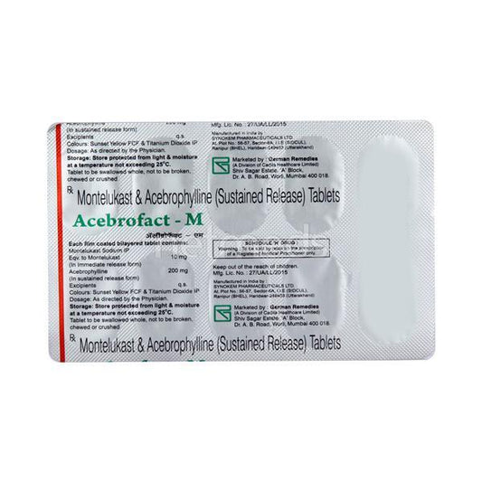 Acebrofact M Tablet 10'S