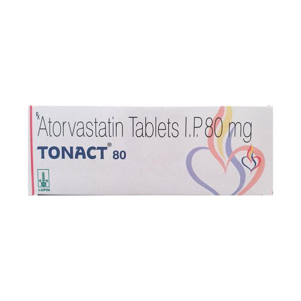 Tonact 80mg Tablet 10'S