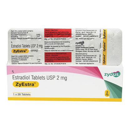ZYESTRA Tablet 28's - Global Surgicals