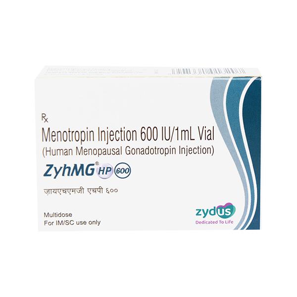 ZYHMG HP 600 Injection 1's - Global Surgicals