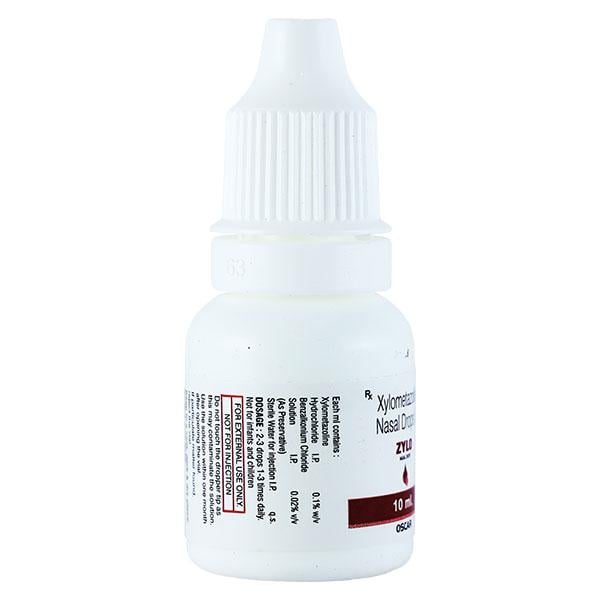 ZYLO Nasal Drops 10ml - Global Surgicals