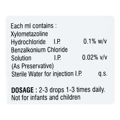 ZYLO Nasal Drops 10ml - Global Surgicals