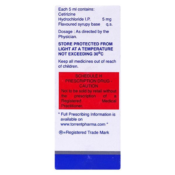 Zyncet Syrup 60ml - Global Surgicals