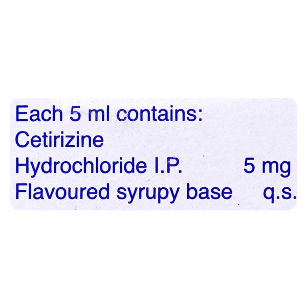 Zyncet Syrup 60ml - Global Surgicals