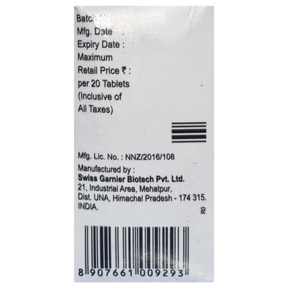 Zynicor 5mg Tablet 20'S - Global Surgicals