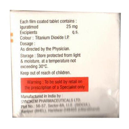ZYRAMOD 25 Tablet 10's - Global Surgicals
