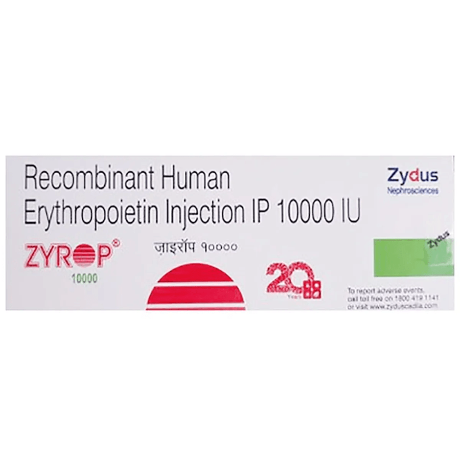 Zyrop 10000IU Injection - Global Surgicals