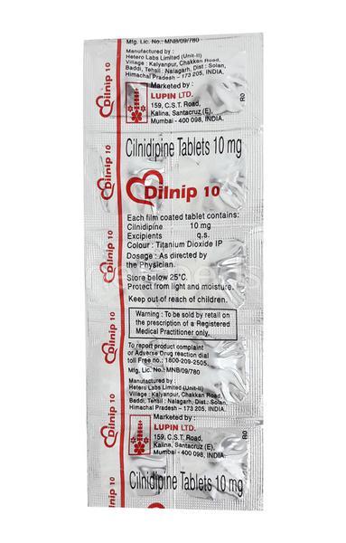 Dilnip 10mg Tablet 10'S