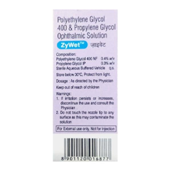 ZYWET Ophthalmic Solution 10ml - Global Surgicals