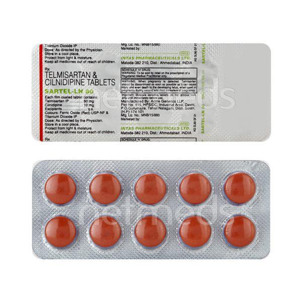 Sartel LN 80 Tablet 10'S